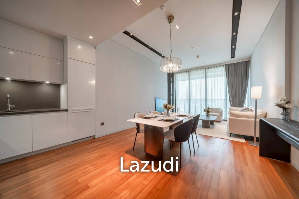 picture 78.5 sqm high-floor condo at Banyan Tree Residences Riverside Bangkok, Khlong San - 4/16