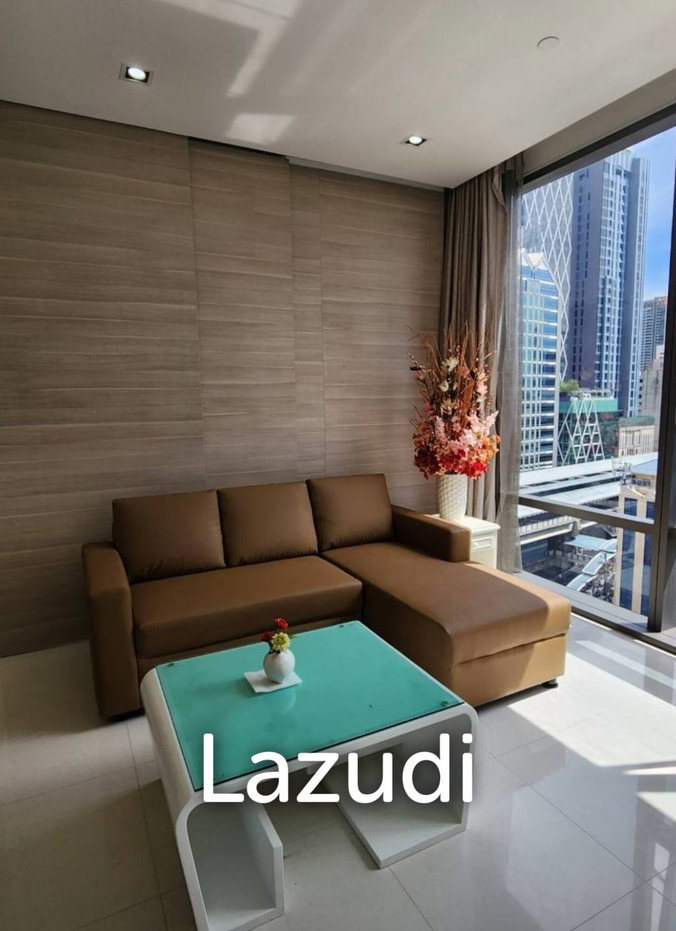รูป 64 sqm modern 1 bedroom condo at The Bangkok Sathorn, Thung Wat Don - รูปที่ 2/11