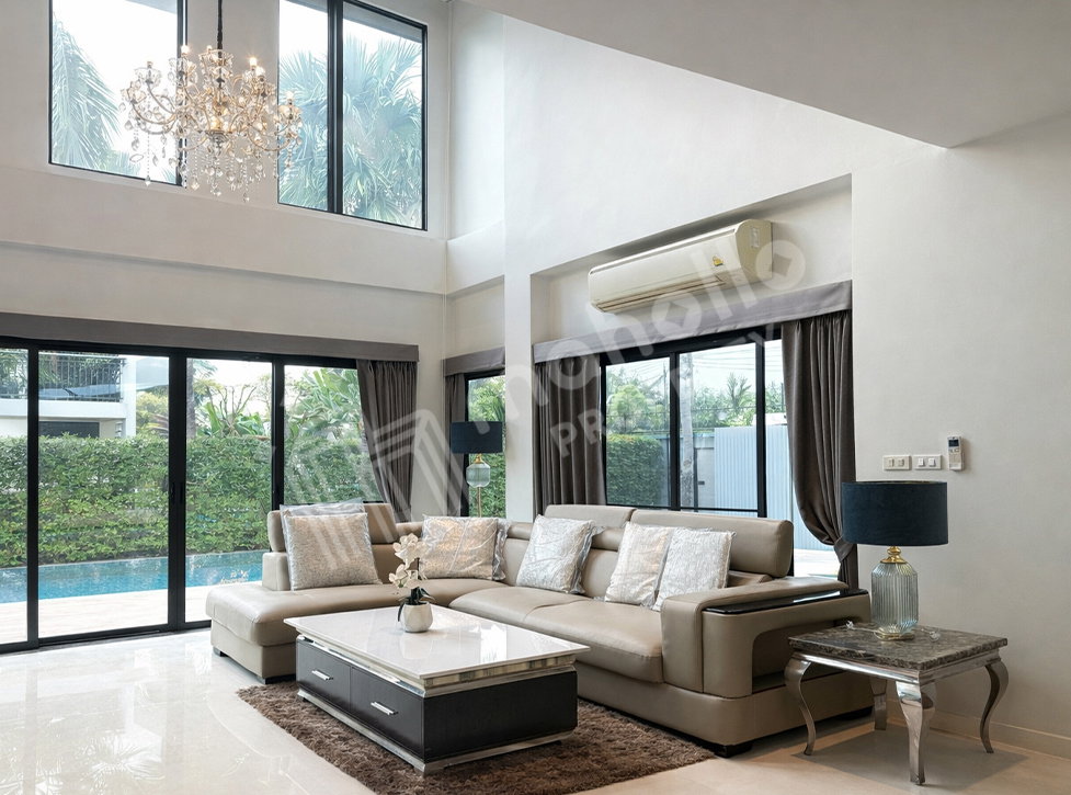 รูป บ้านหรู 6 ห้องนอน พร้อมสระว่ายน้ำส่วนตัว พร้อมย้ายเข้าอยู่ ** NO CO-AGENT ** - รูปที่ 4/17