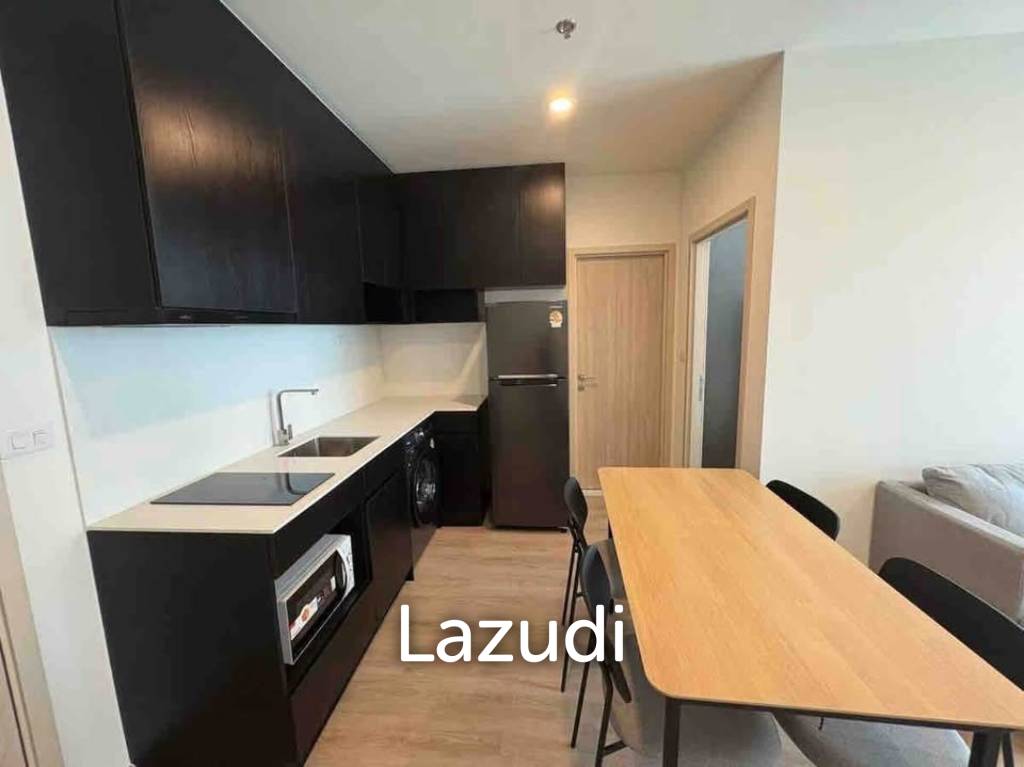 รูป 46 sqm modern 1 bedroom condo on 22nd floor at Nue District R9 Huai Khwang Bangkok - รูปที่ 4/9