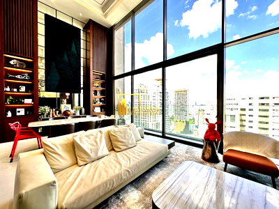 Condos for sale Bangkok University : Vittorio | Remarkable 3 Bed Triplex Penthouse For Sale in Phrom Phong - BR13807CD
