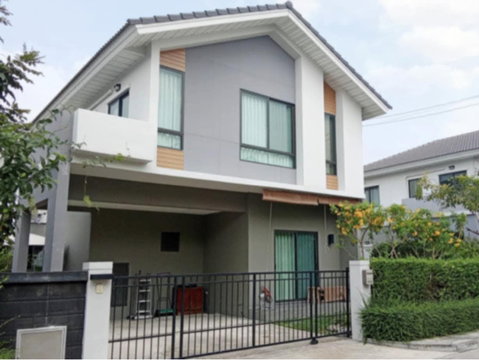 ขายบ้านแต่งสวยหมู่บ้านเพอร์เฟคพาร์ค สุวรรณภูมิ เฟส5