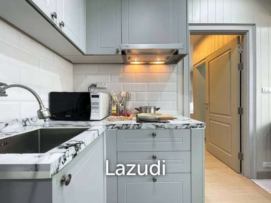 picture 40 sqm modern 1 bedroom condo at The Editor Saphan Khwai Phaya Thai - 5/13