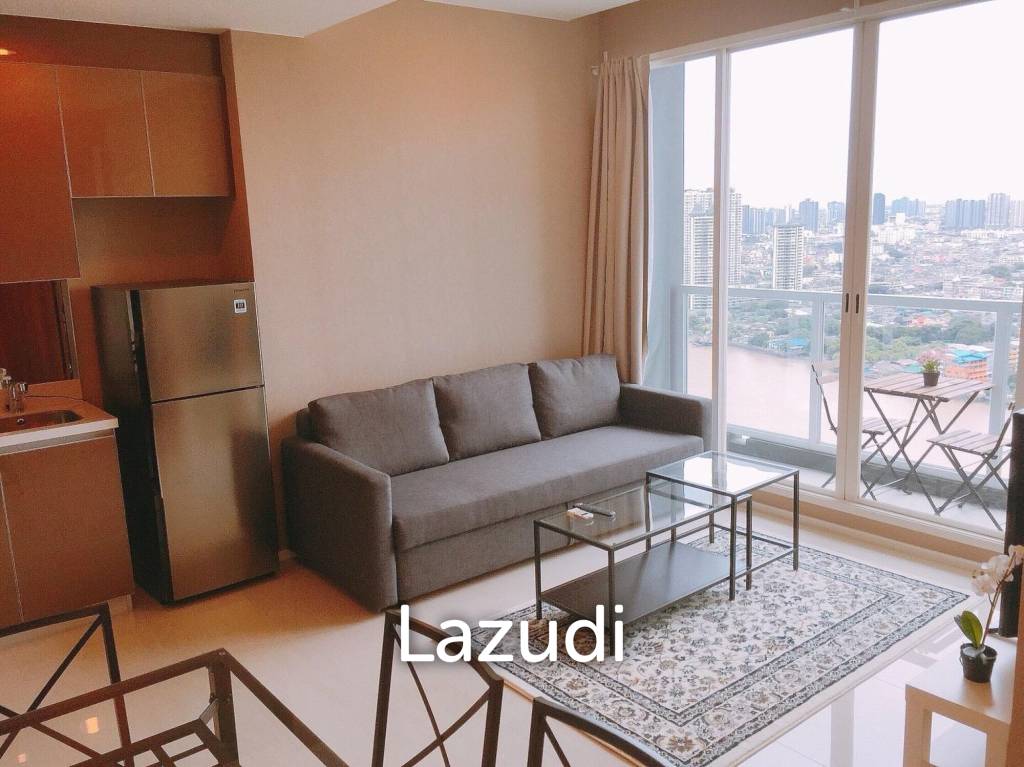 รูป 1 Bed 1 Bath 44.88 SQ.M Menam Residences Condominium - รูปที่ 2/9
