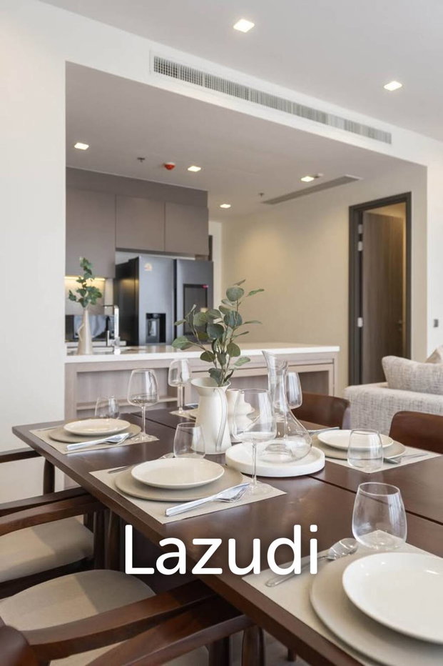 รูป 98 sqm high floor condo at RHYTHM Charoenkrung Pavilion Bangkok - รูปที่ 4/12