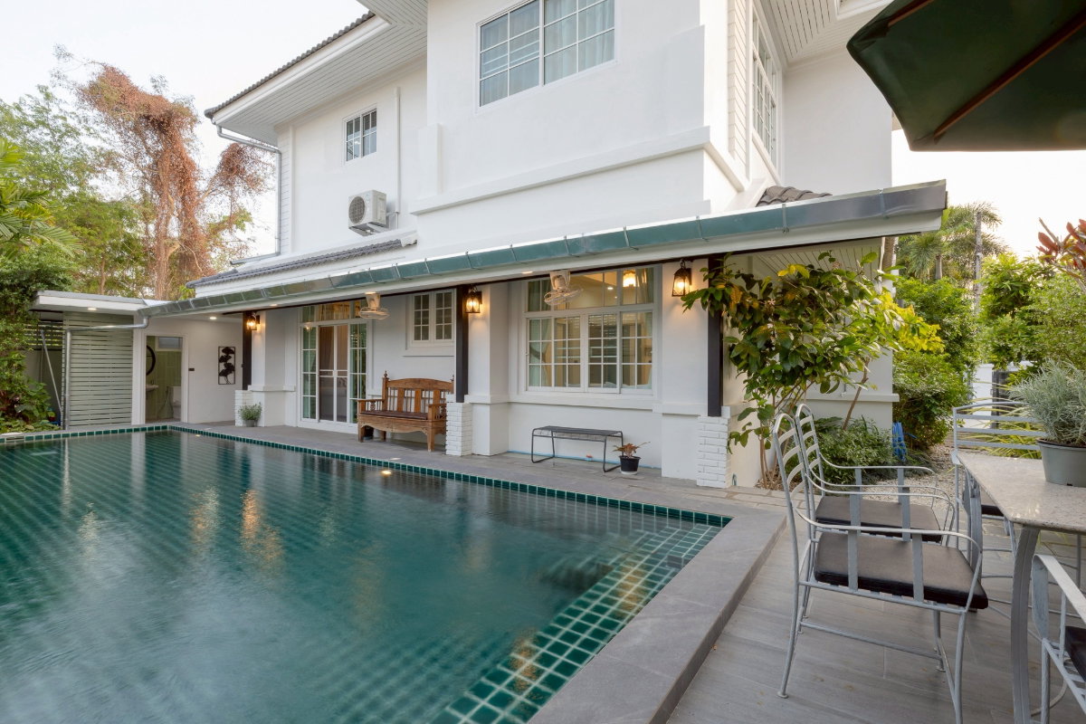 รูป P24 Pool Villa หรู ใกล้เมืองเชียงใหม่  บ้านหลังใหญ่ พร้อมสตูดิโอในพื้นที่เดียว เหมาะทั้งอยู่อาศัย ทำ Home Office - รูปที่ 5/48