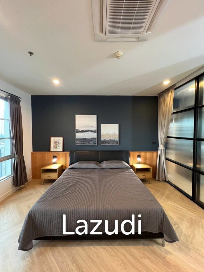 รูป 87 sqm modern condo on 14th floor at CitiSmart Sukhumvit 18 Khlong Toei - รูปที่ 4/6