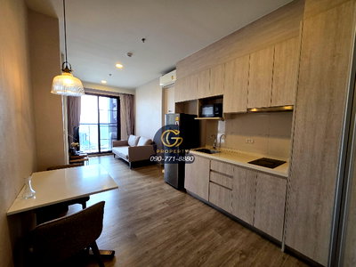 Condos for rent : Rent it out quickly! Keen Sriracha 42 sq.m. 23,000.- Fully furnished, free maid, just bring your luggage and move in. 