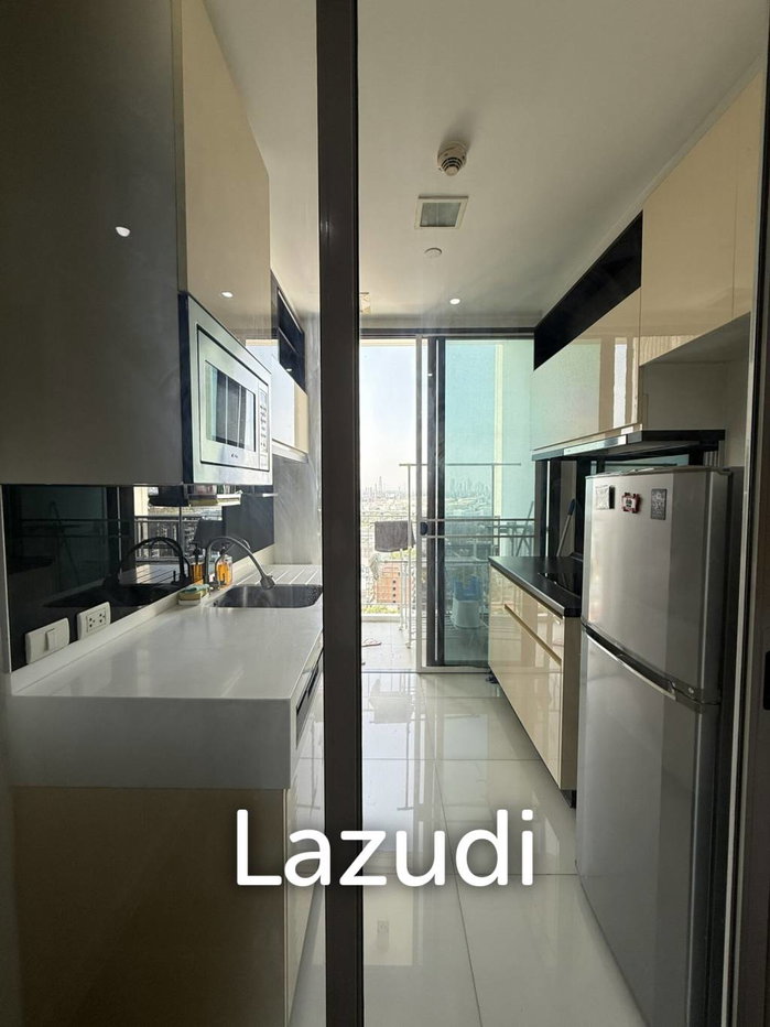 รูป 45 sqm condo on 17th floor at The Room Sukhumvit 62 Bang Chak - รูปที่ 7/9
