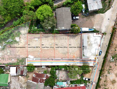 ที่ดิน หนองปรือ ชลบุรี : ที่ดินพัทยาทำเลทอง ฝั่งทะเล ใจกลางเมือง เทพประสิทธิ์ ใกล้ พัทยา go kart ใกล้จอมเทียนสายสอง