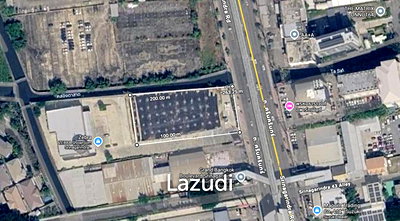 Land for rent Bangna Commercial College : 3200 sqm Land for Rent in Suan Luang Bangkok with Main Road Access Srinakarin
