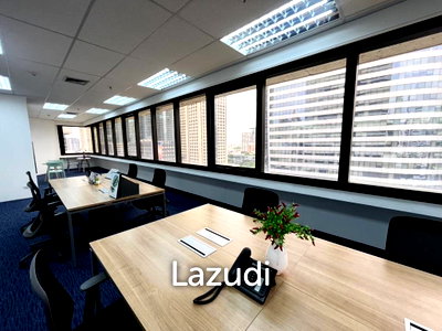 Office for rent Surawong Road : Fully furnished Office Space for rent in Sathorn