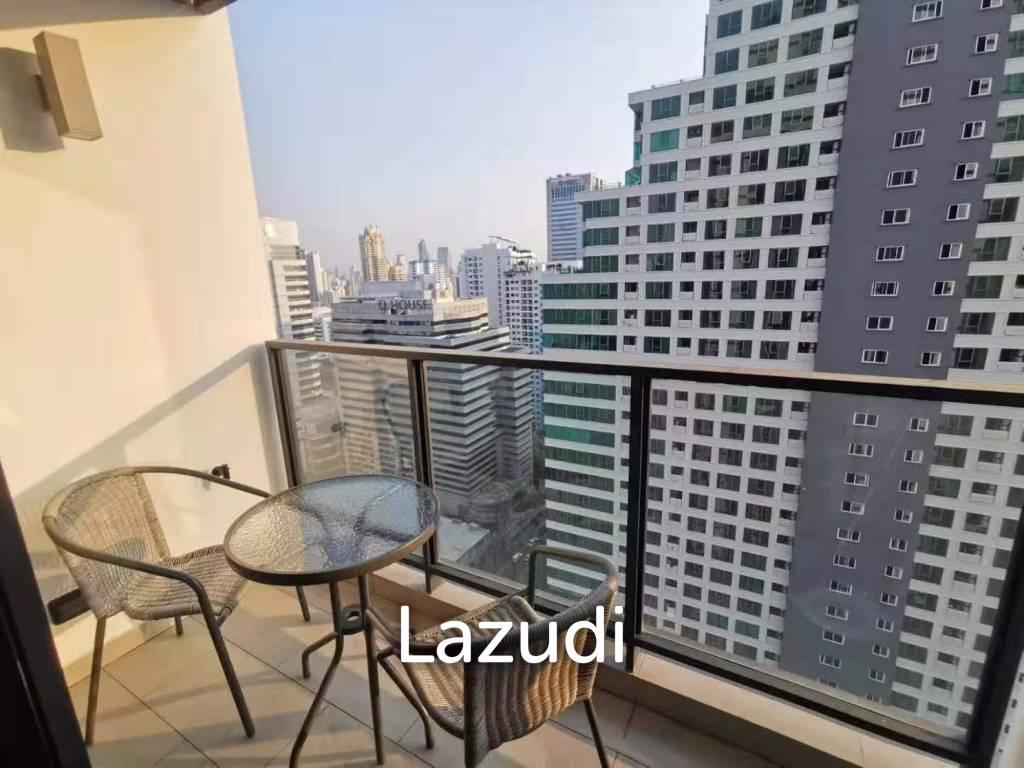 รูป The Lofts Asoke: 1-Bedroom Condo with City View - รูปที่ 11/13