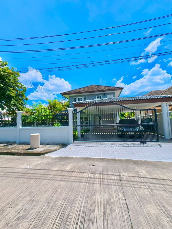 ขายบ้านเดี่ยว : 🏡 ขายบ้านเดี่ยวหัวมุม ทำเลทอง หมู่บ้านสัมมากร นิมิตรใหม่