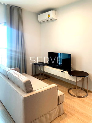 Condos for rent : Corner Room 2 Beds Fully furnished Good Location Close to  MRT Thailand Cultural Centre Station @ Noble Revolve Ratchada 2
