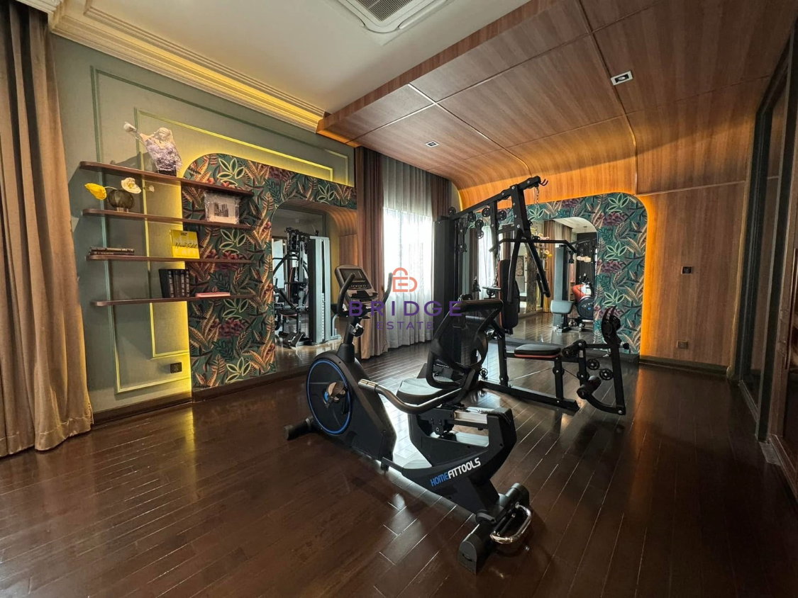 รูป Ultra Luxury คฤหาสน์ให้เช่า Grand Bangkok Boulevard ปิ่นเกล้า-กาญจนา 641 ตร.ม. ใกล้โรงเรียนนานาชาติชั้นนำ [400k/เดือน] - รูปที่ 6/17