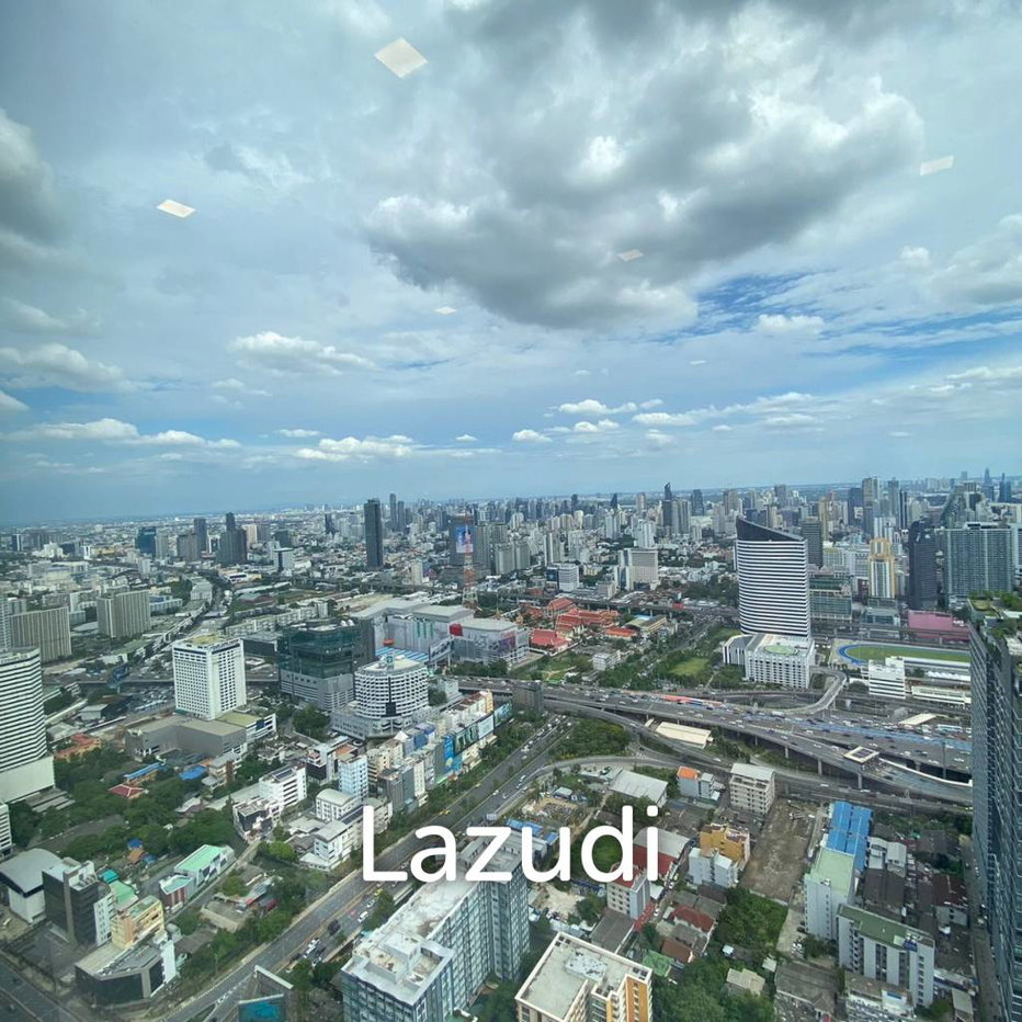 รูป 108 sqm high-floor 3-bedroom condo at One 9 Five Asoke Rama 9 Huai Khwang - รูปที่ 21/21