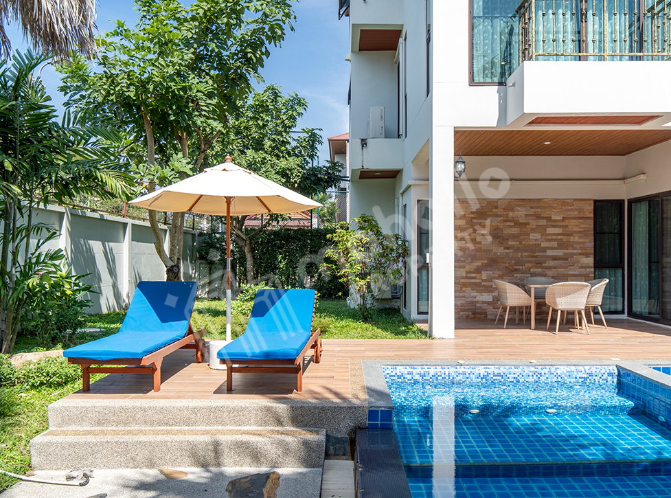 รูป บ้านหรู 6 ห้องนอน พร้อมสระว่ายน้ำส่วนตัว พร้อมย้ายเข้าอยู่ ** NO CO-AGENT ** - รูปที่ 3/17