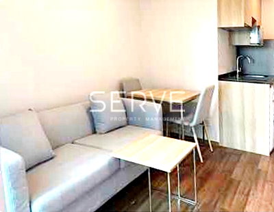 Condos for rent : 1 Bed High Fl. 10+ Fully furnished Good Location Close to  MRT Thailand Cultural Centre Station @ Noble Revolve Ratchada 2