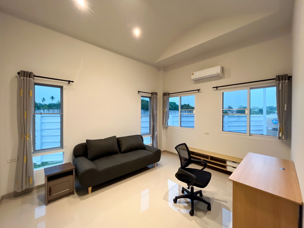 รูป บ้านชั้นเดียวสร้างใหม่ให้เช่า ใกล้โรงเรียนนานาชาติลานนา บ้านถวาย หางดง เชียงใหม่ (EN below) - รูปที่ 14/29
