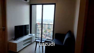 คอนโดให้เช่า : 35 sqm high floor condo at NUE Noble Ratchada Lat Phrao Bangkok