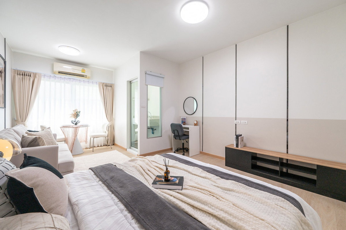 รูป ขายด่วน 📍 A Space Sukhumvit 77 📍 ตกแต่งสวยครบ เฟอร์นิเจอร์ และ เครื่องใช้ไฟฟ้าครบ  - รูปที่ 4/10