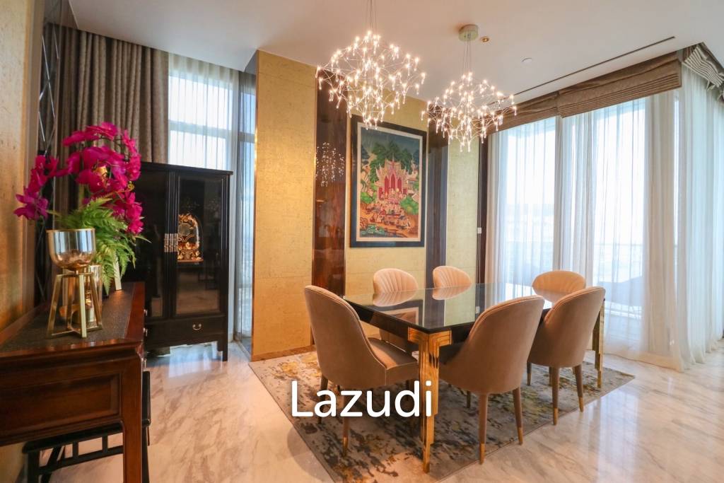 รูป Spacious 3-bedroom residence with maid’s quarter at Four Seasons Private Residences Bangkok - รูปที่ 17/38