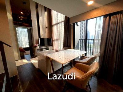 คอนโดให้เช่า : 2 Bed 1 Bath 44 SQ.M Knightsbridge Space Rama9
