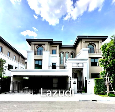 เช่าบ้านเดี่ยว สถาบันบัณฑิตพัฒนบริหารศาสตร์ (นิด้า) : Cinq Royal Krungthep Kreetha Ultra-Luxury Detached Home in Saphan Sung Bangkok