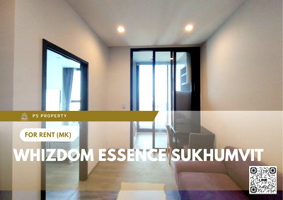 คอนโดให้เช่า : ให้เช่า 📍 Whizdom Essence Sukhumvit 📍 เฟอร์นิเจอร์ และ เครื่องใช้ไฟฟ้าครบ ใกล้ BTS ปุณณวิถี