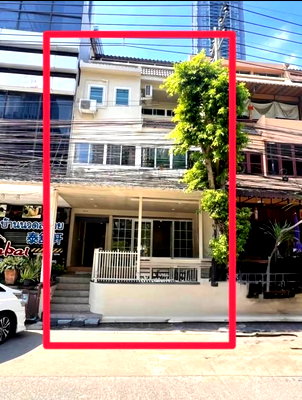 เช่าโฮมออฟฟิศ เขตห้วยขวาง : Home Office 4 ชั้น ให้เช่า พร้อมเข้าอยู่  พระราม 9 ซอย 7 – ถนนทวีมิตร ใกล้แยก อสมท.  
