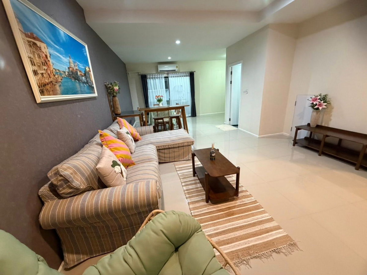 รูป 🏡 TH161 | 🔥 โปรเดือนพฤษภา! ให้เช่าทาวน์โฮม Plex Residence เกษตร-นวมินทร์ เฟอร์ฯ ใหม่ทั้งหลัง หน้าบ้านไม่ชนใคร! - รูปที่ 3/8