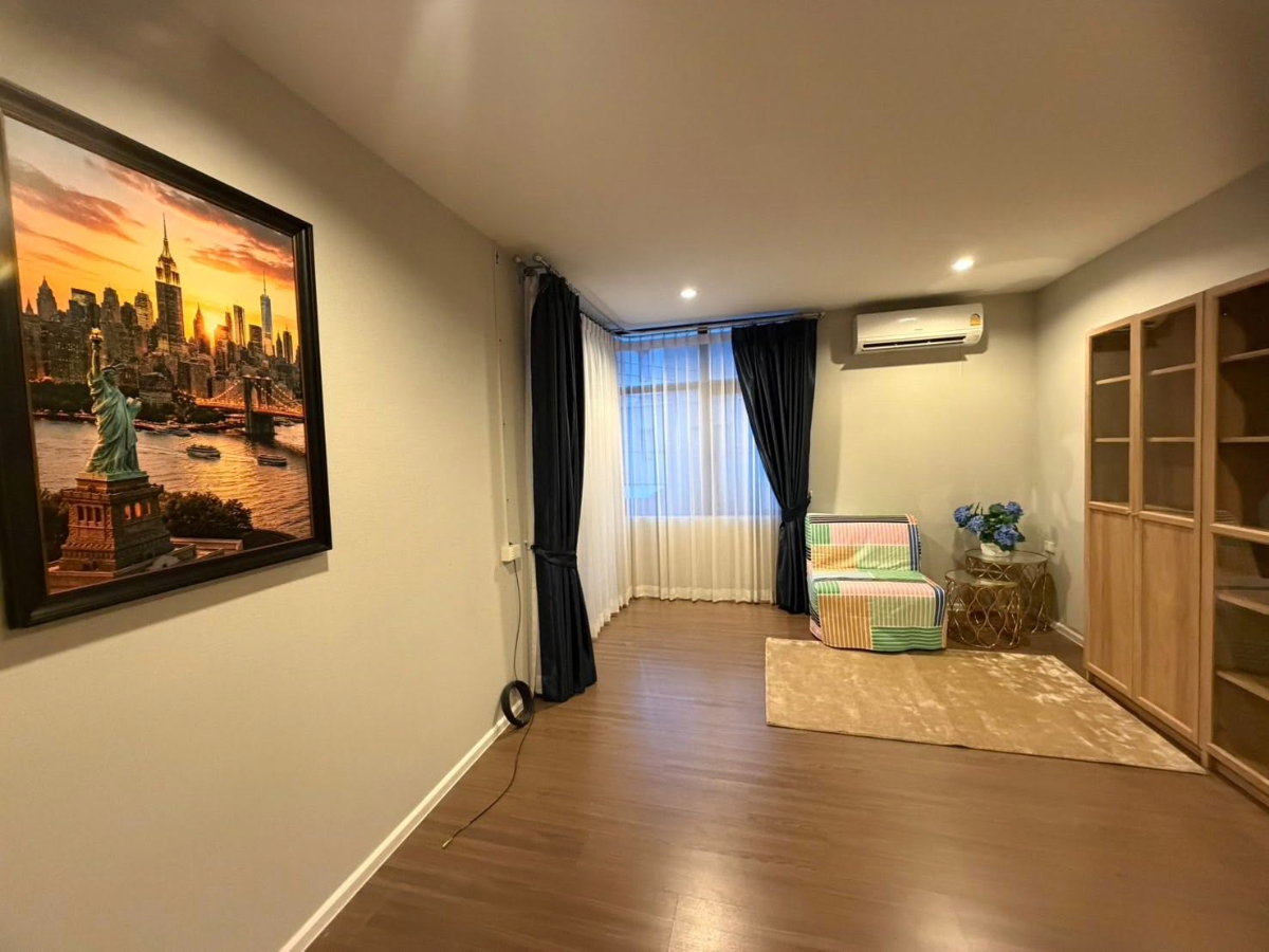รูป 🏡 TH161 | 🔥 โปรเดือนพฤษภา! ให้เช่าทาวน์โฮม Plex Residence เกษตร-นวมินทร์ เฟอร์ฯ ใหม่ทั้งหลัง หน้าบ้านไม่ชนใคร! - รูปที่ 5/8