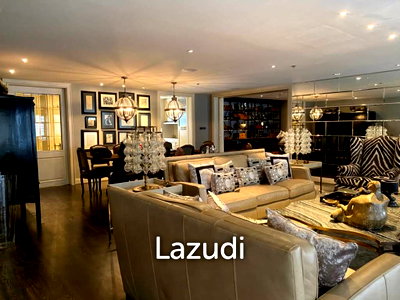 คอนโดให้เช่า : 2 bedroom 3 bathroom Condo 277 Sq.m. Baan Sathorn Condominium