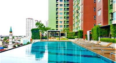 Condos for rent : 📌 Urgently for rent : Condo Lumpini Place Srinakarin - Huamark Station beautiful room, fully furnished, ready to move in.