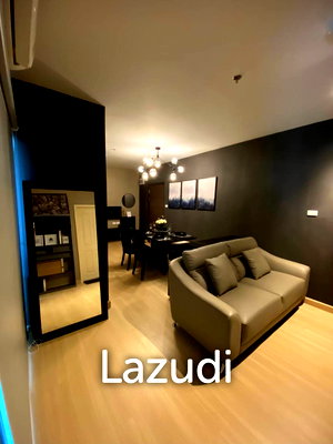 Condos for rent : 75 sqm modern 2 bedroom condo high floor at Supalai Veranda Rama 9 Bangkok