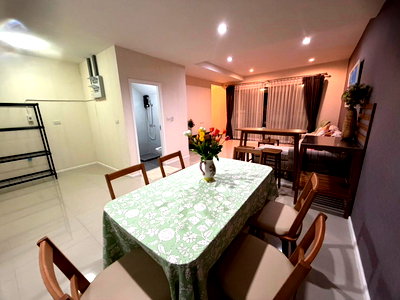 Townhouses for rent Bangkok Arts&Crafts College : 🏡 TH161 | 🔥 MAY PROMO! For Rent: Townhome at Plex Residence Kaset-Nawamin | All New Furniture & Unblocked Front View!