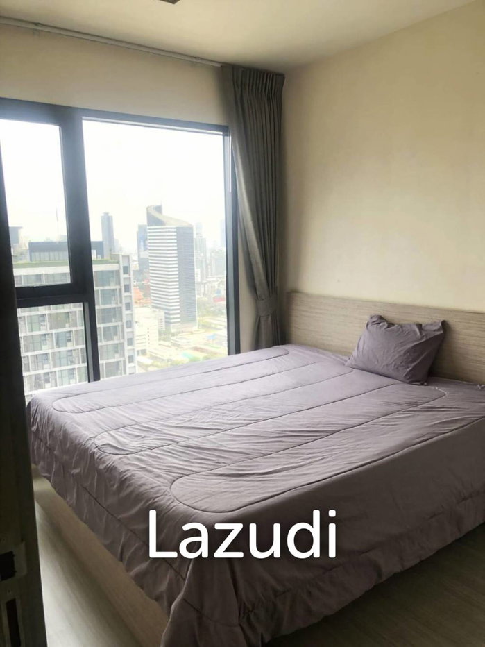 รูป 49 sqm high floor 2 bedroom condo at Life Asoke Hype Makkasan Bangkok - รูปที่ 5/11