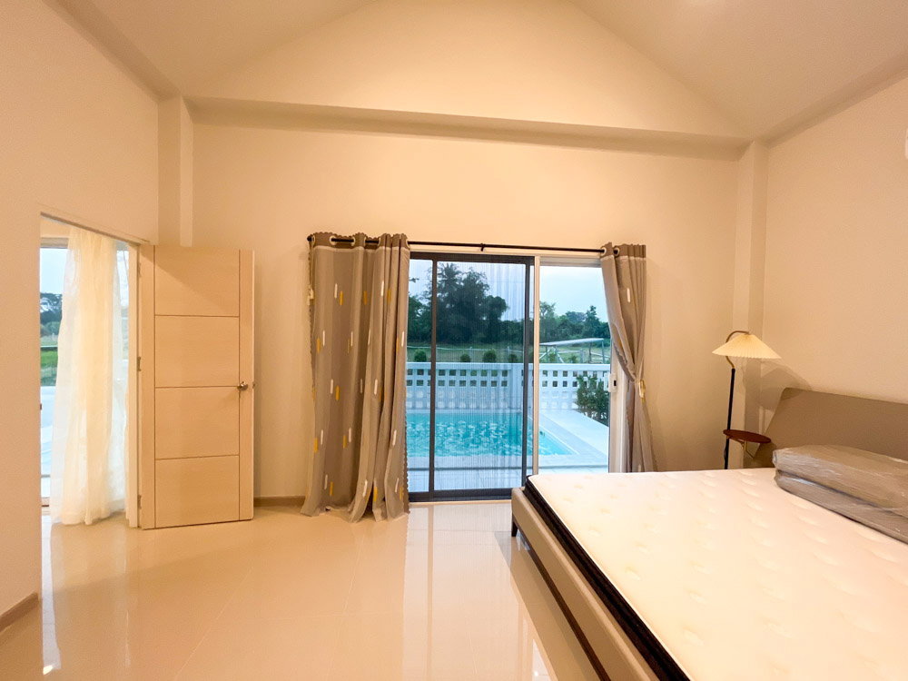 รูป บ้านชั้นเดียวสร้างใหม่ให้เช่า ใกล้โรงเรียนนานาชาติลานนา บ้านถวาย หางดง เชียงใหม่ (EN below) - รูปที่ 25/29