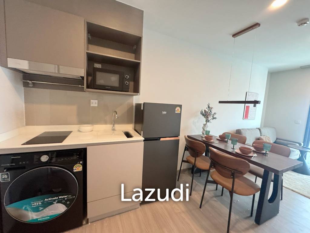 รูป 36 sqm high floor 2 bedroom condo Aspire Sukhumvit-Rama 4 Phra Khanong Bangkok - รูปที่ 3/14