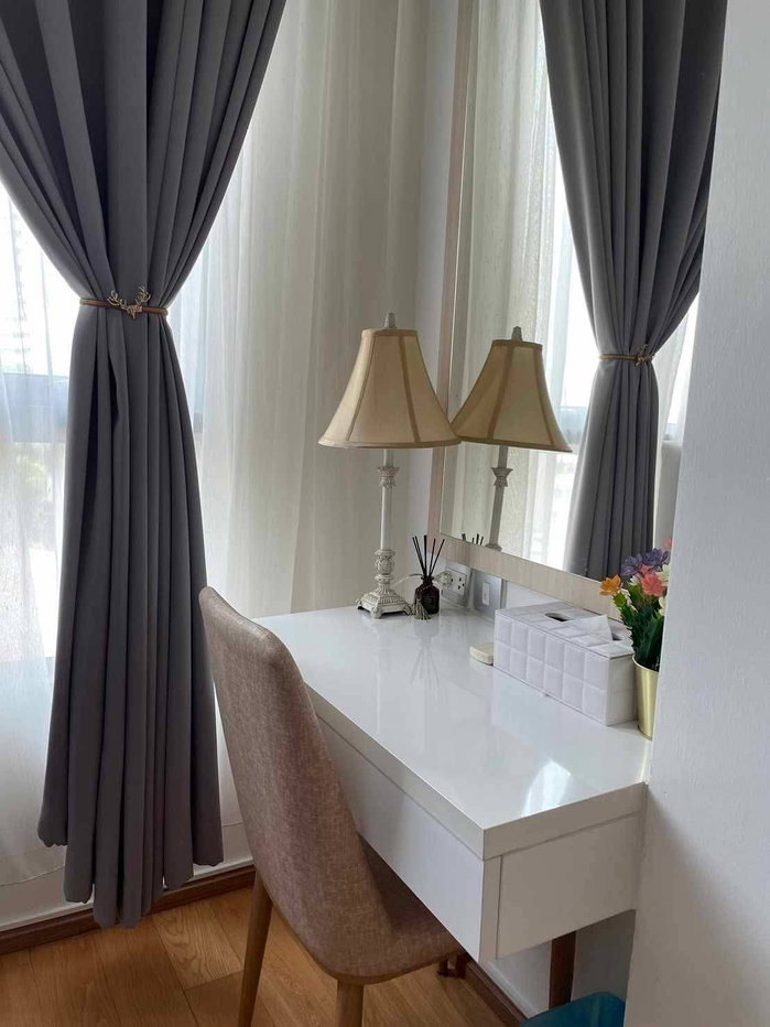 รูป ห้องมุม ไซส์ใหญ่ 65 ตร.ม. เครื่องใช้ไฟฟ้าครบที่สุด! ให้เช่า H Condo Sukhumvit 43 ใกล้ BTS พร้อมพงษ์ - รูปที่ 13/17