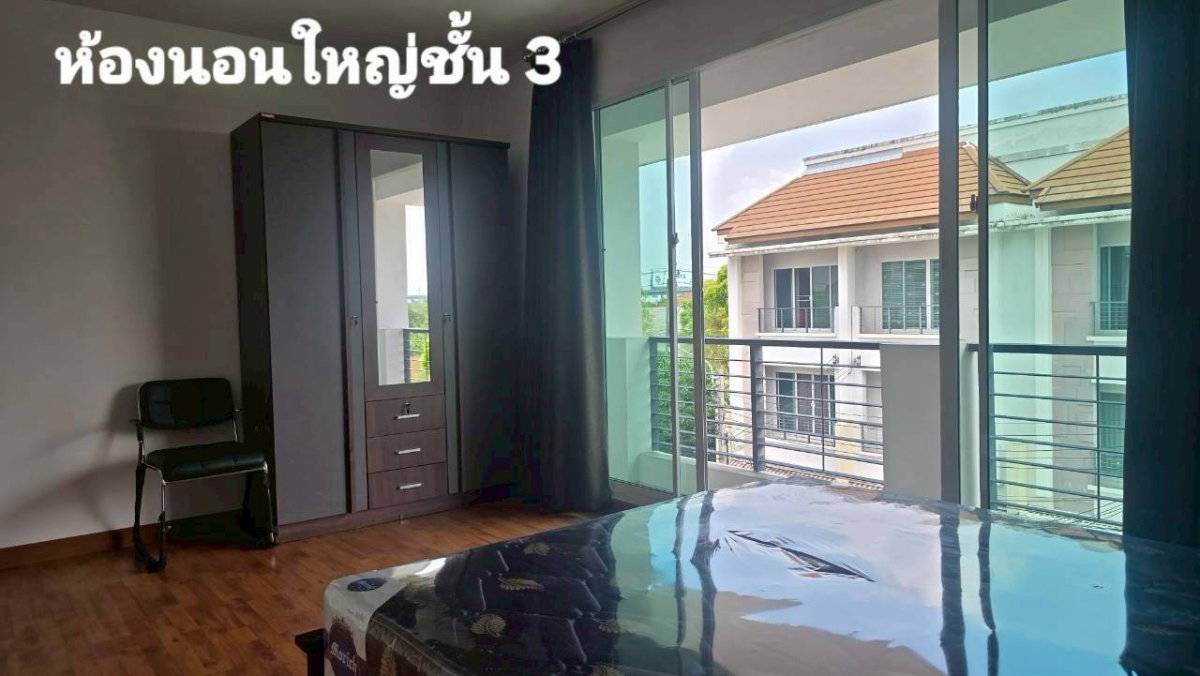รูป T 1510 ให้เช่า ทาวน์โฮม 3 ชั้น ม.บ้านกลางเมือง​เอสเซนส์ วงแหวนลาดกระบัง เฟอร์นิเจอร์ใหม่ทั้งหลัง ราคา 22,000 บาท - รูปที่ 16/22
