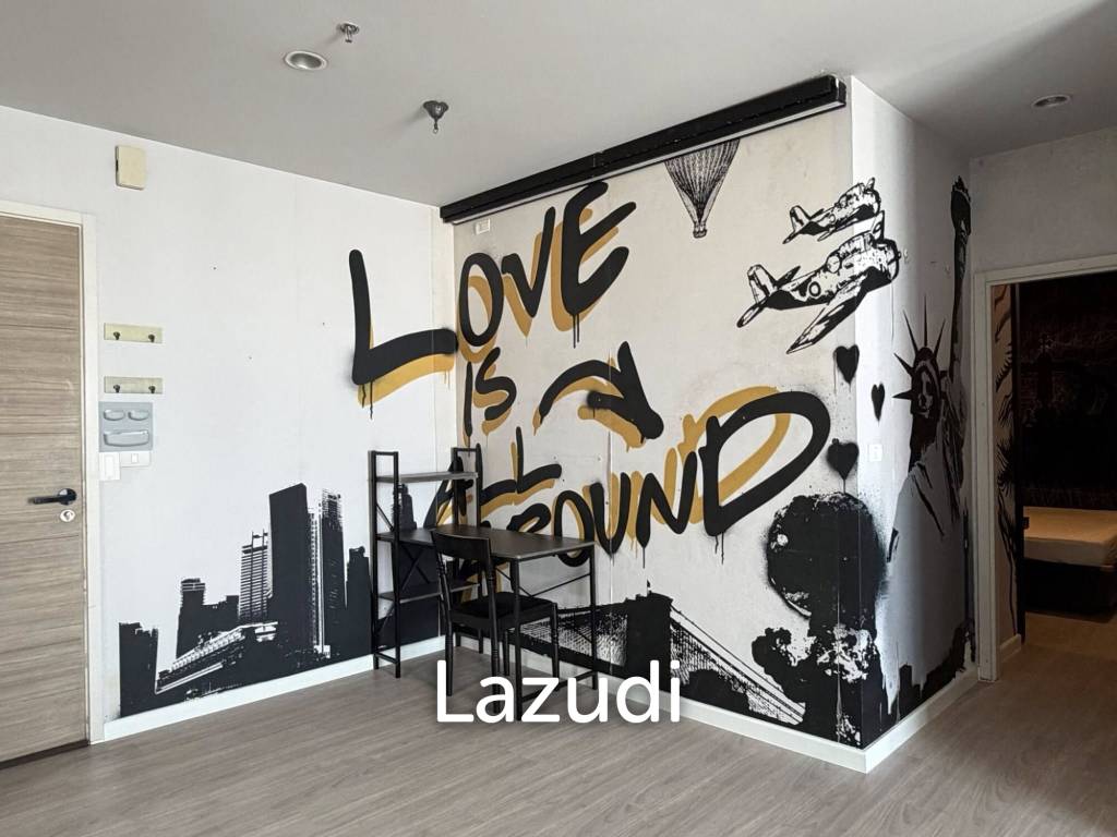 รูป 67 sqm high floor 2 bedroom condo at Hive Taksin Khlong San Bangkok - รูปที่ 3/11