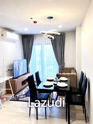 Condos for rent : 58 sqm 2 Bed Condo on High Floor at Aspire Vibha-Victory Din Daeng