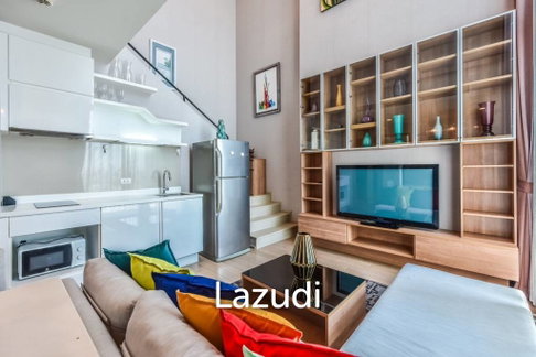 2 bedrooms 2 bathrooms duplex 80 Sq.M. Pyne by Sansiri
