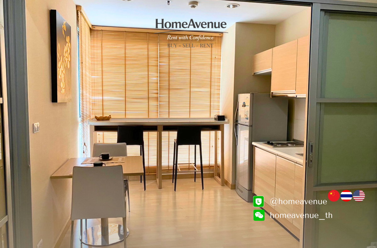 รูป ✨ 1Bed 🚇 ใกล้MRT รัชดาภิเษก💥📲 Line: @homeavenue ⭐HA-3283 - รูปที่ 4/7