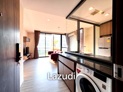คอนโดให้เช่า : 47 sqm modern 1 bedroom condo at Mori Haus Suan Luang Bangkok