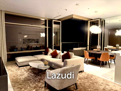 Condos for rent : 124 sqm 2 Bed Four Seasons Condo on 48th Floor in Sathorn Bangkok