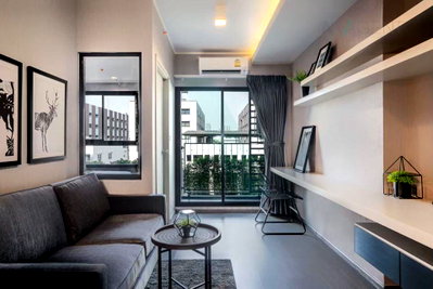 Condos for rent : For Rent Condo IDEO SUKHUMVIT 93 Building C, Floor 6,1 bed room, Room size 35.00 sqm