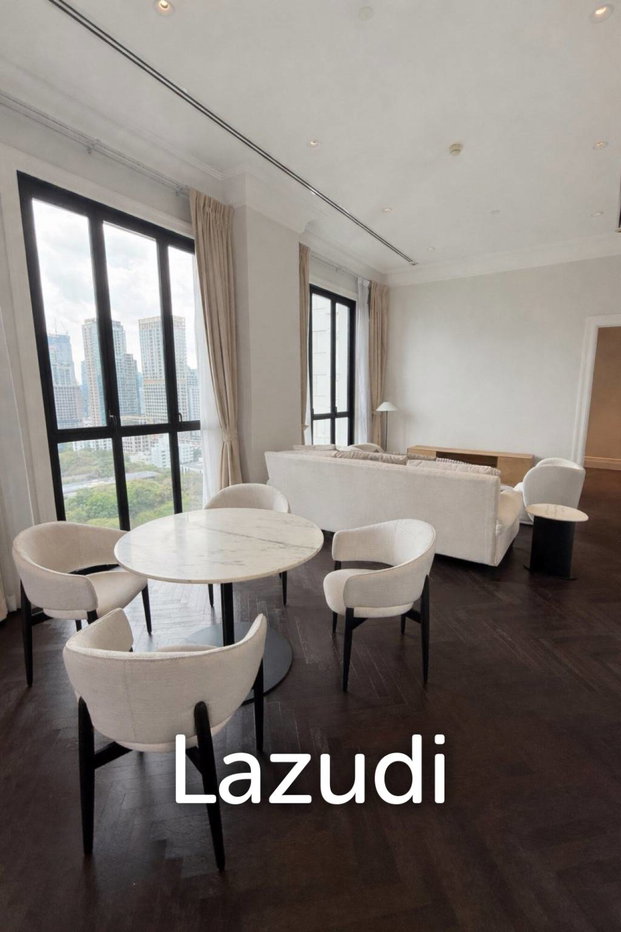 รูป 120 sqm 2 Bed Luxury Condo 98 Wireless Lumpini Bangkok High Floor - รูปที่ 1/14